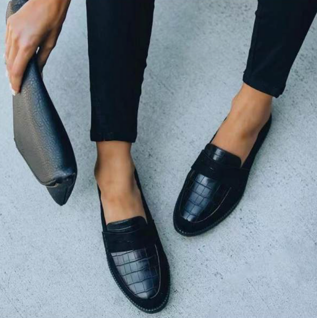 Leona - Loafer mit Strukturdetail