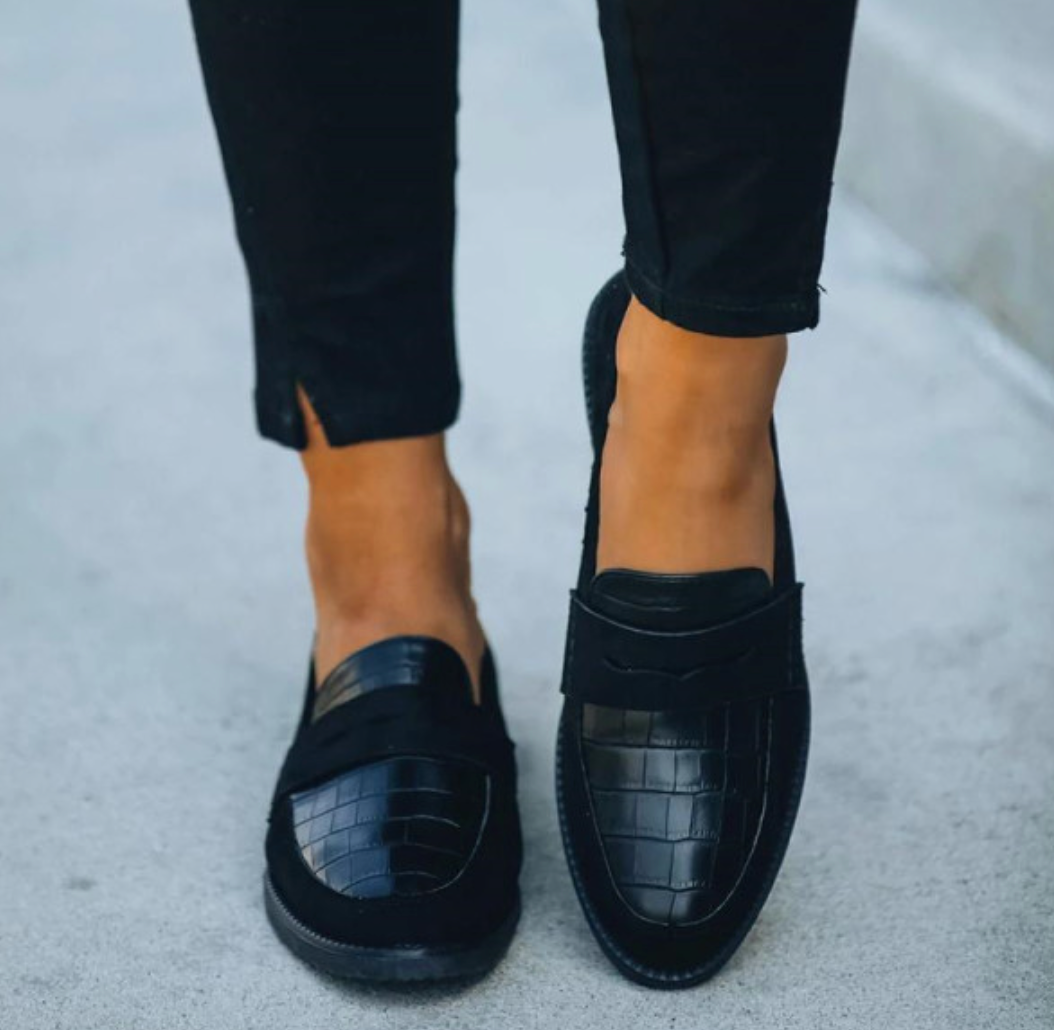 Leona - Loafer mit Strukturdetail