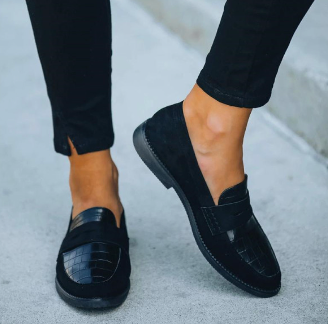 Leona - Loafer mit Strukturdetail