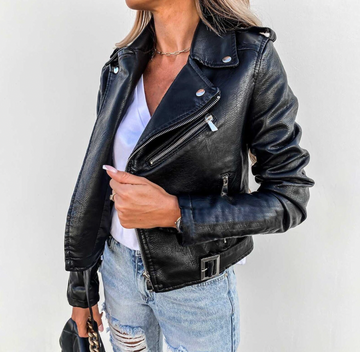Ella - Elegante Damen Bikerjacke