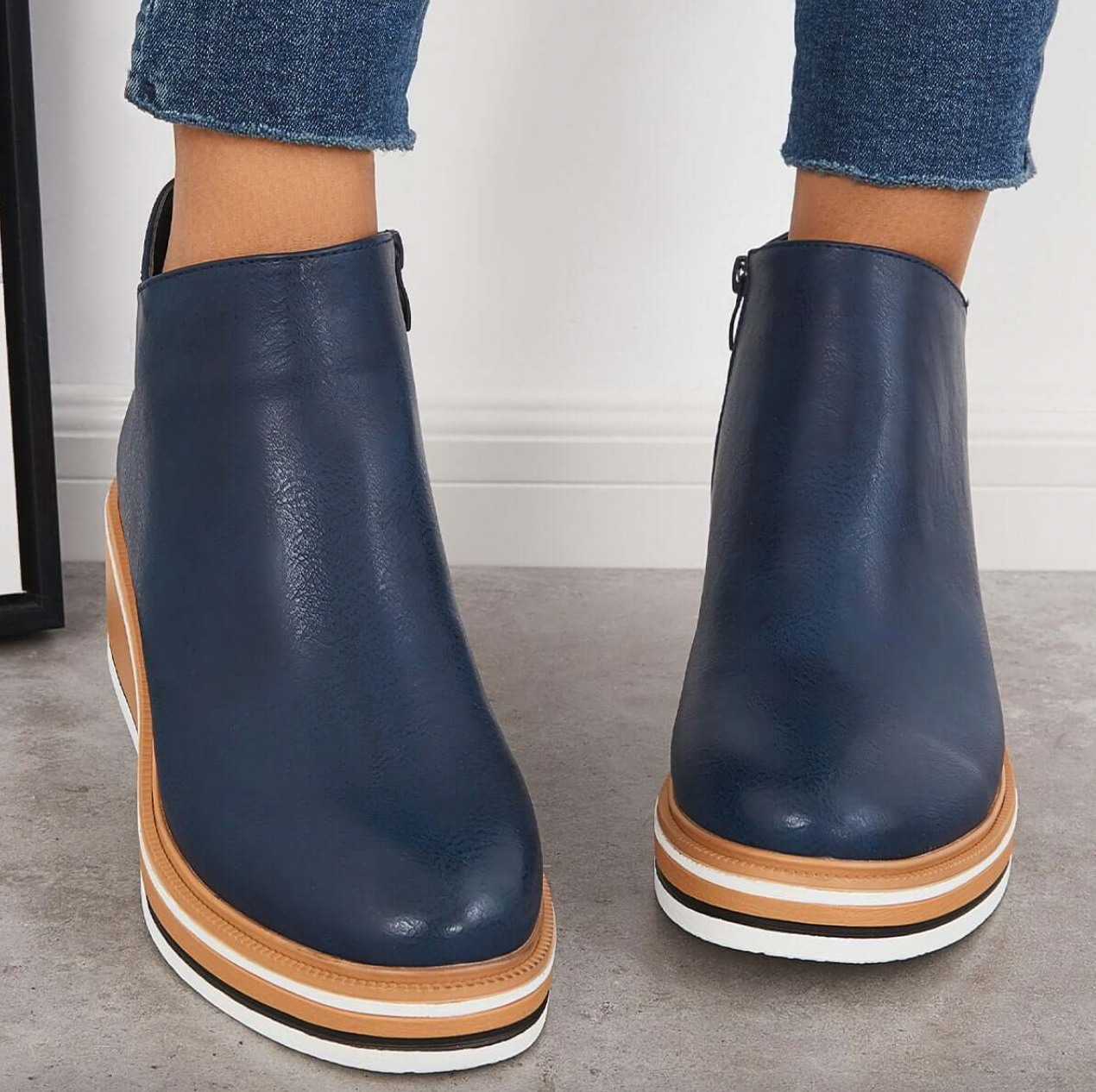 Mari Stella - Schuhe für jeden Tag mit dekorativen Nähten