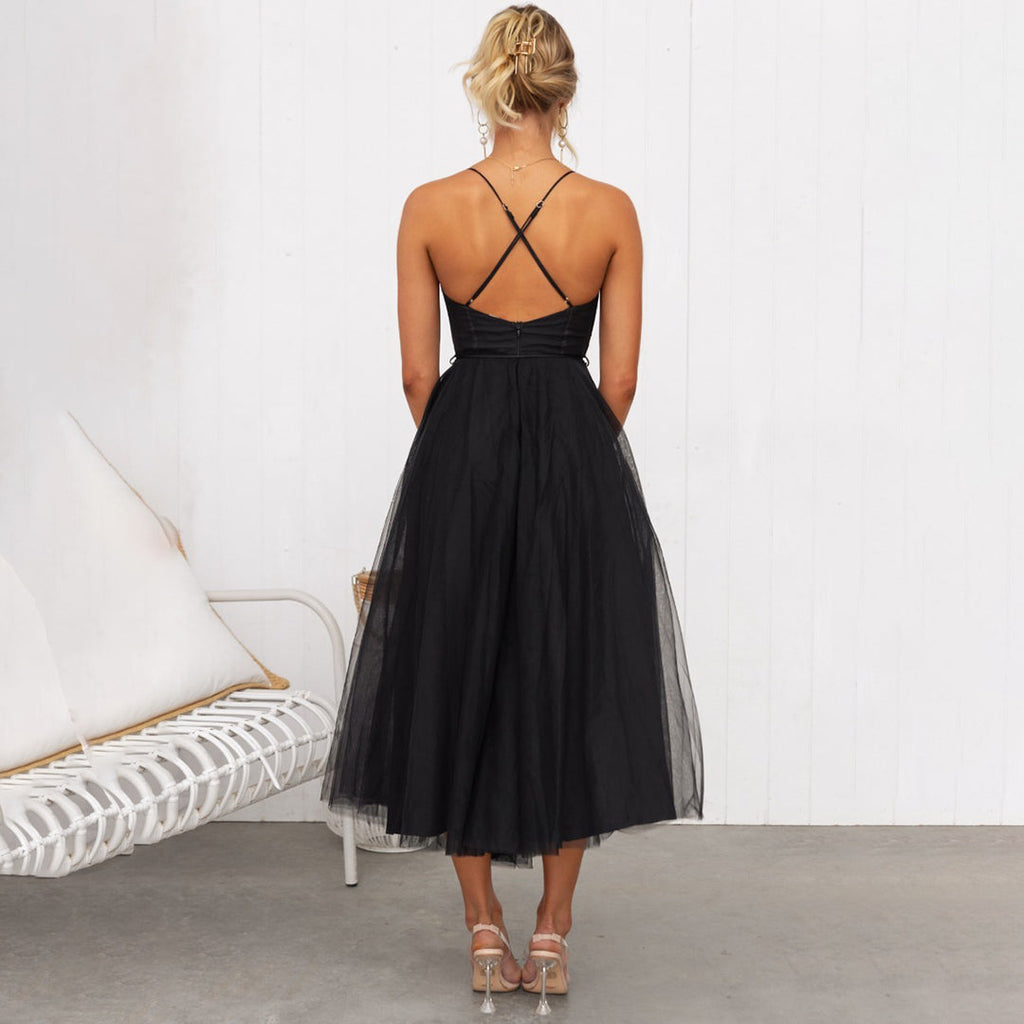 Franca Kleid - Elegantes Damen Tüllkleid