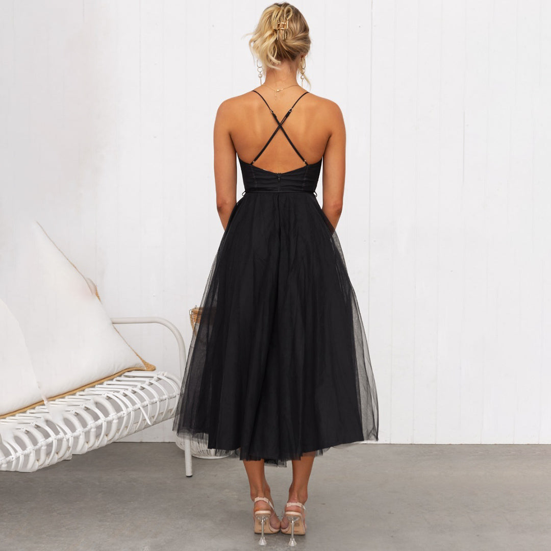 Franca Kleid - Elegantes Damen Tüllkleid