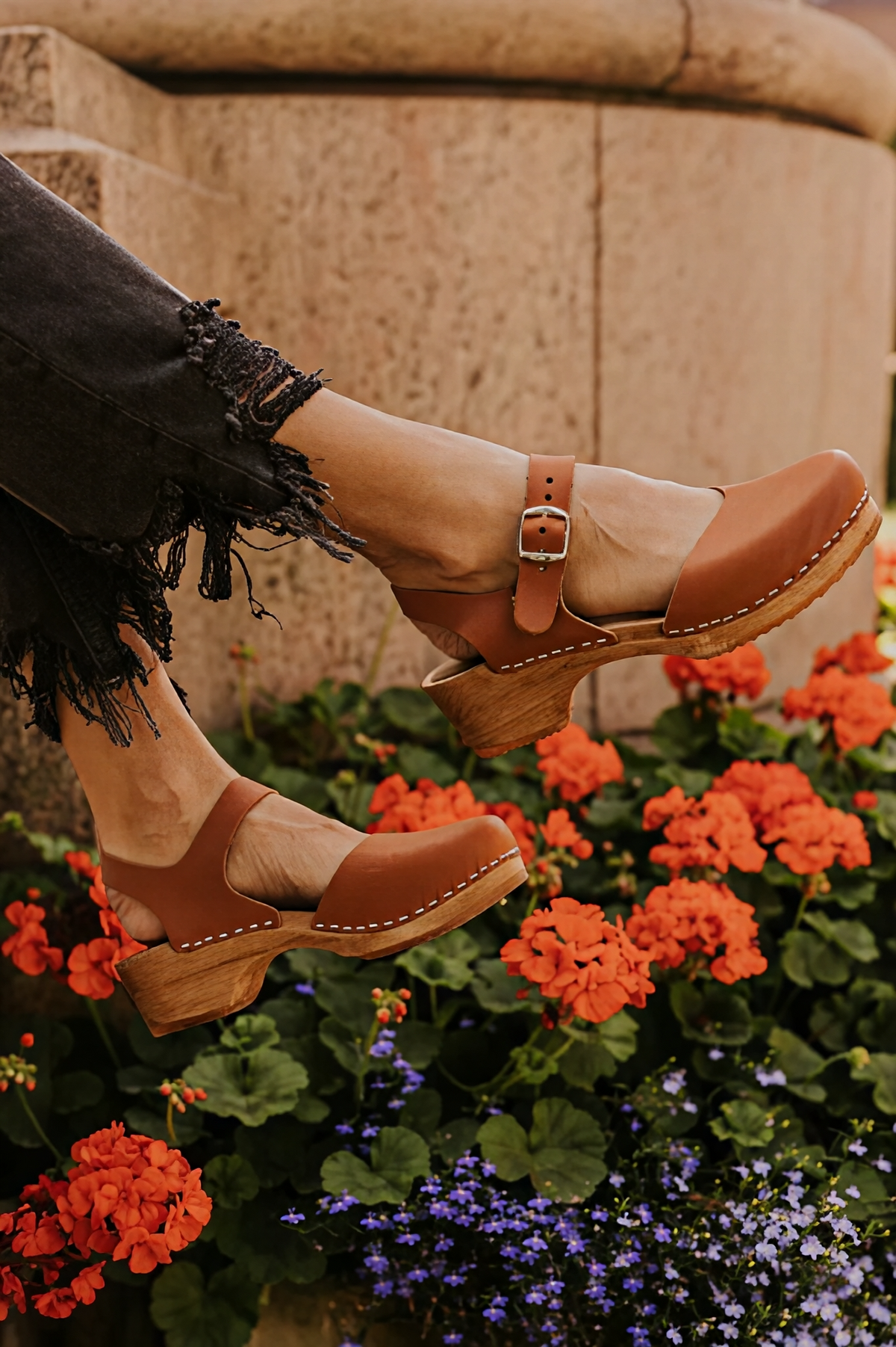 Ammara - Damen Sandalen mit Schnalle