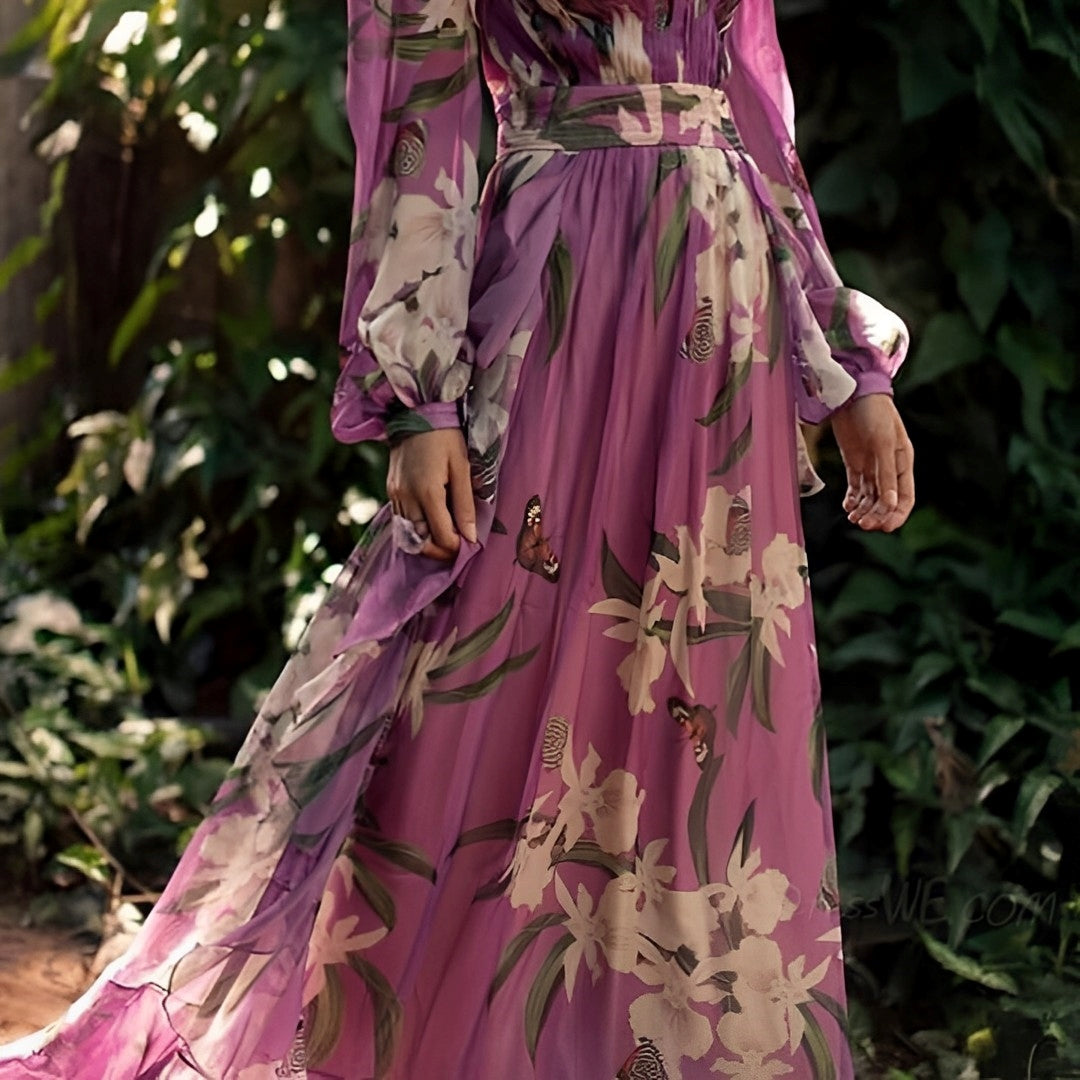 Theia - Luftiges Blumenkleid für warme Temperaturen
