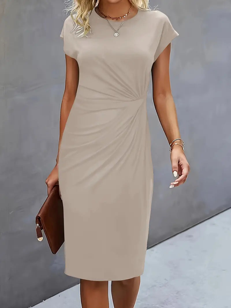 Reilly - Midikleid mit Drapierung