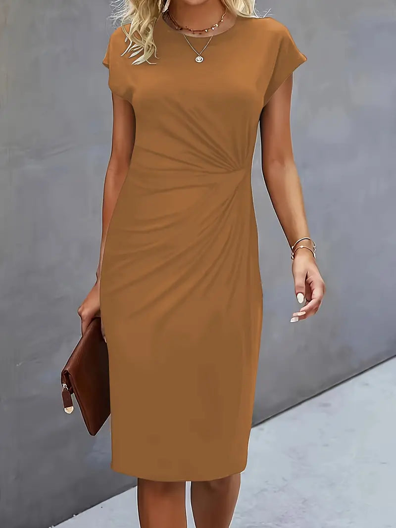 Reilly - Midikleid mit Drapierung