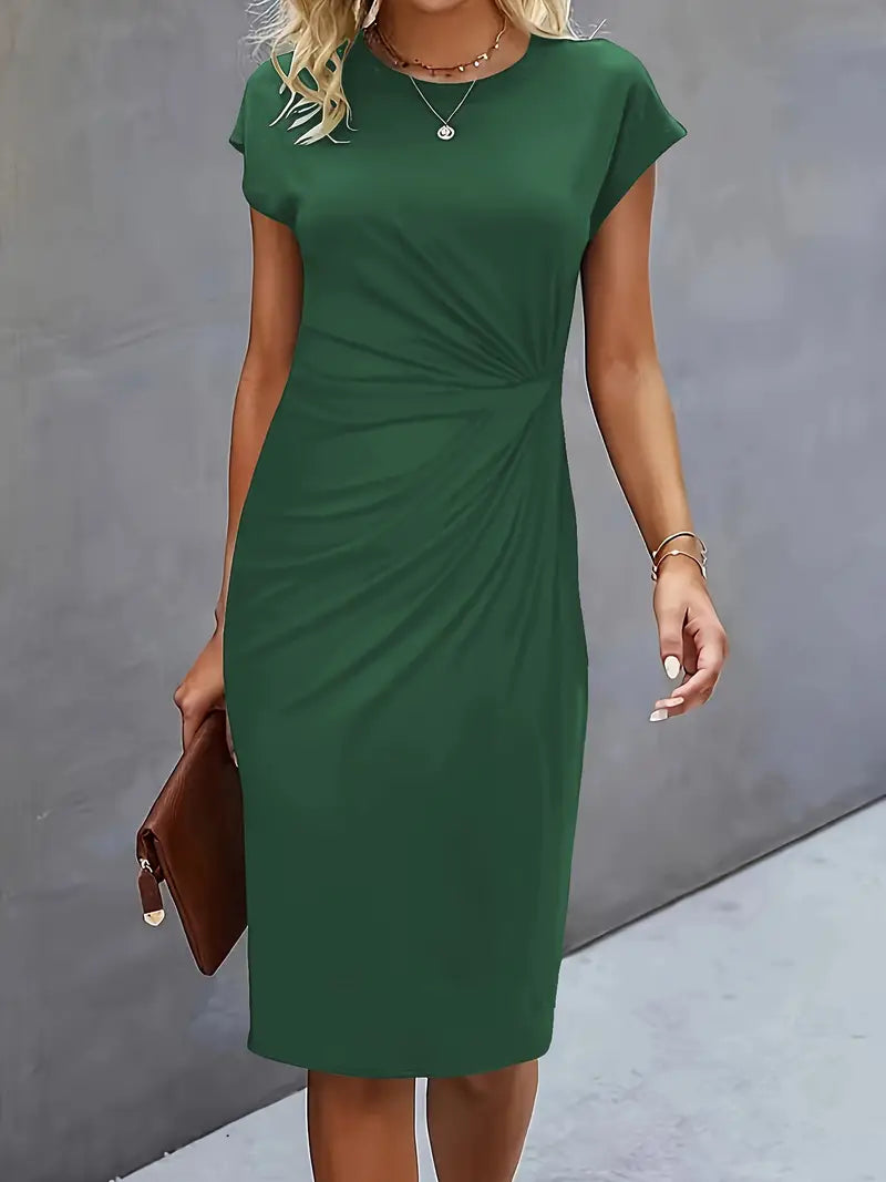 Reilly - Midikleid mit Drapierung