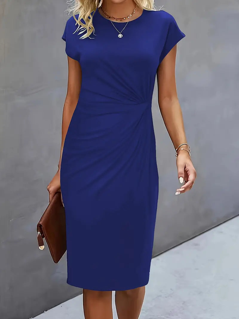 Reilly - Midikleid mit Drapierung