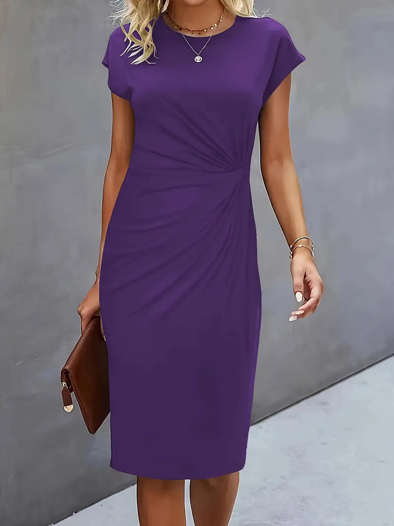 Reilly - Midikleid mit Drapierung