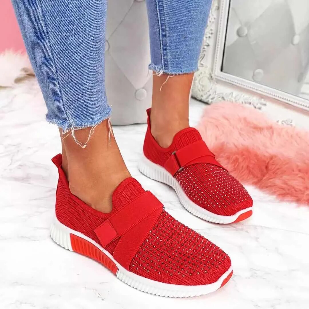 Damen Sneaker – Sportliche Klettverschluss-Sneaker für Freizeit & Alltag