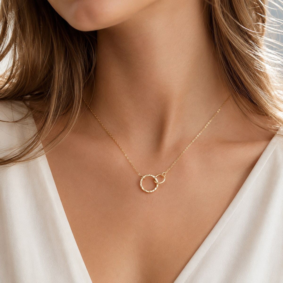 Isabelle - Goldringkette