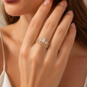 Krone Rapunzel Ring - Der goldene Krone-Ring von Rapunzel