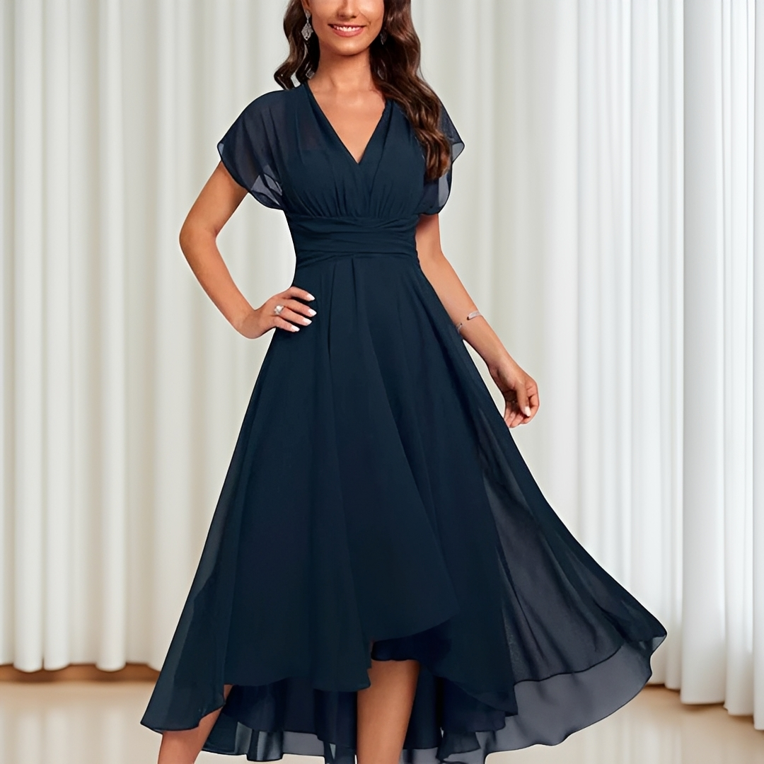Blaine - Elegantes Midi-Cocktailkleid