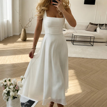 Eva - Stilvolles Trägerkleid