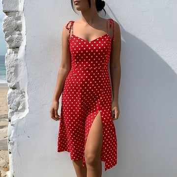 Ryley - Elegantes Midikleid mit Punkten