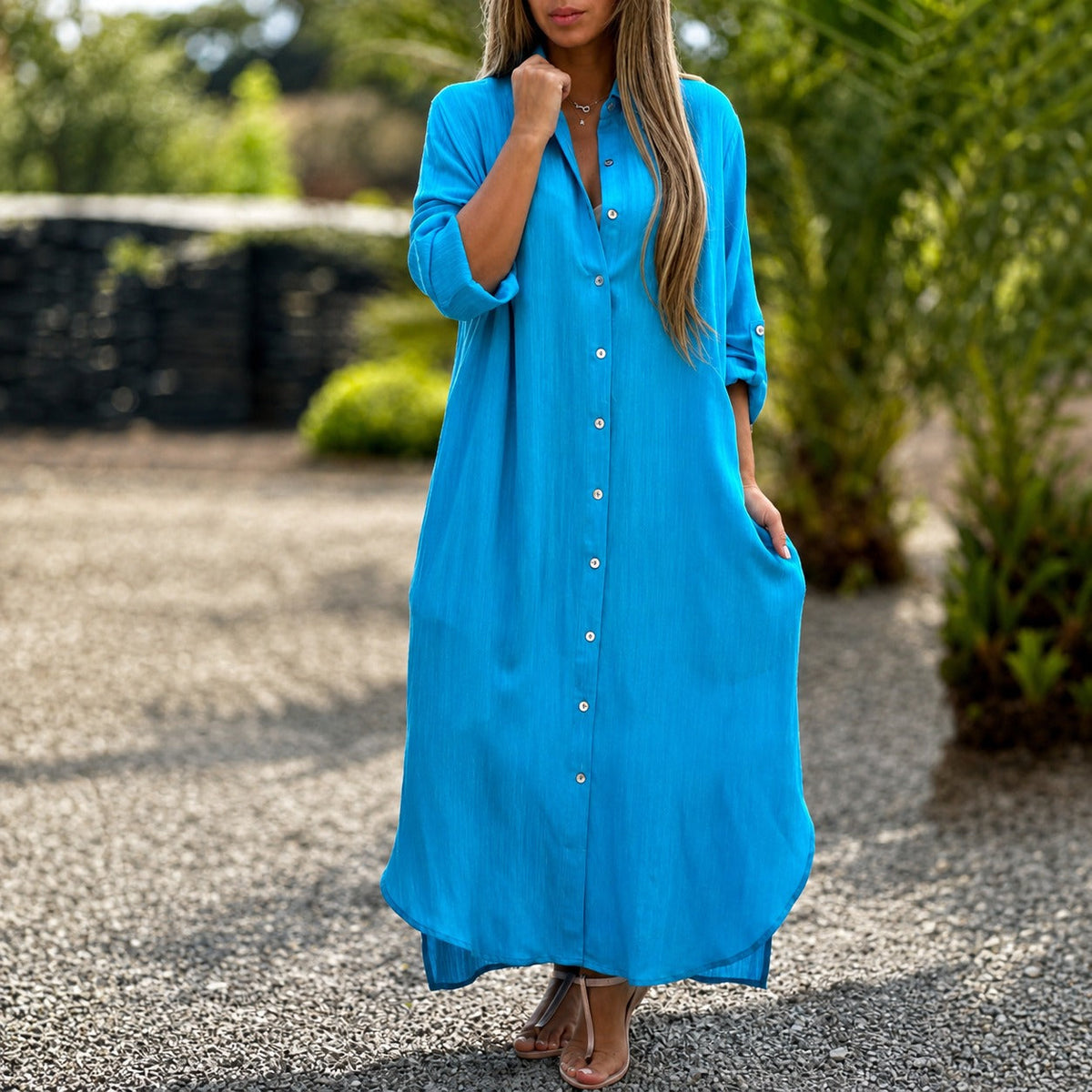 Sharon - Bequemes, Luftiges Kleid