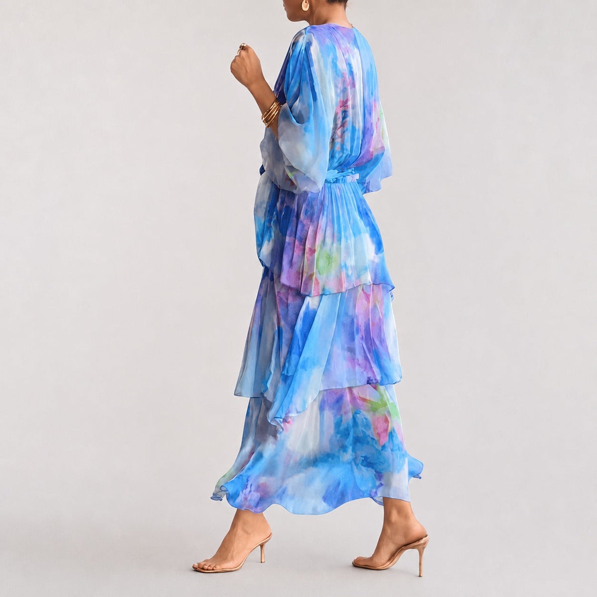 Denise - Elegantes Kleid mit mehreren Lagen