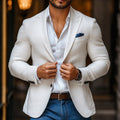 Loui - Eleganter Blazer mit Revers und zwei Knöpfen