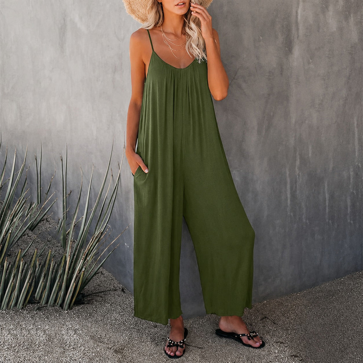 Mahdi - Komfortabler Jumpsuit mit Taschen