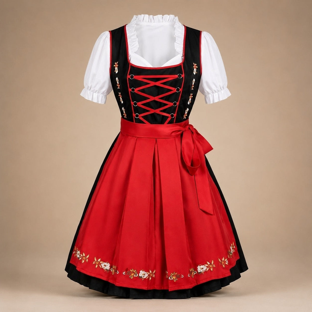 Mila - Schickes Oktoberfest-Dirndl (Futter nicht enthalten)