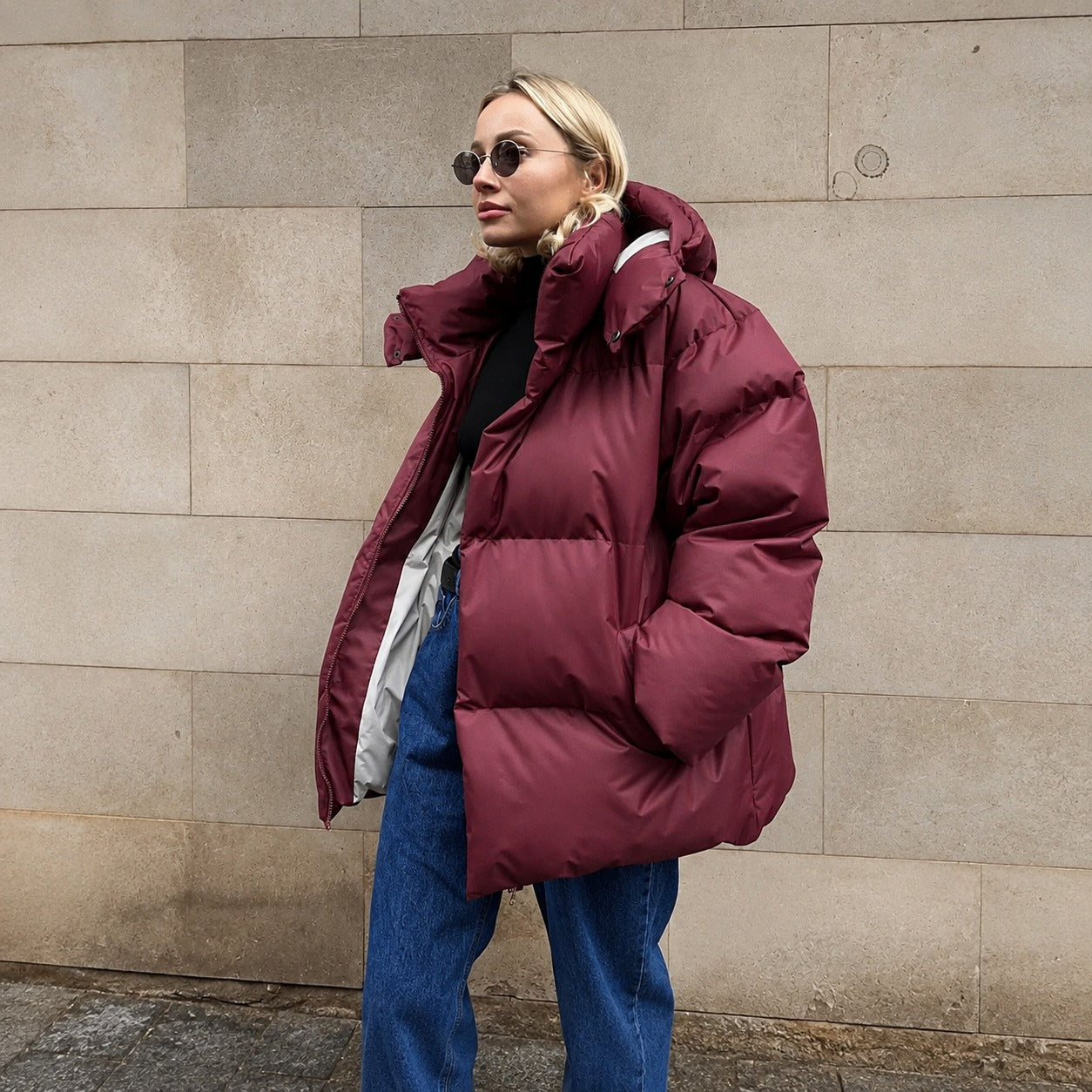 Natalia - Bequeme Kapuzenjacke