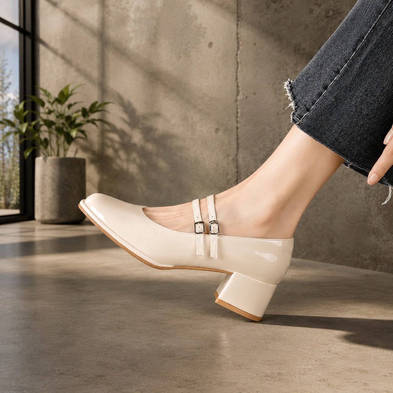 Curtis - Schicke Sandalen mit Blockabsatz