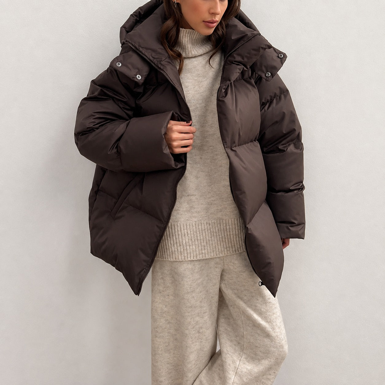 Natalia - Bequeme Kapuzenjacke