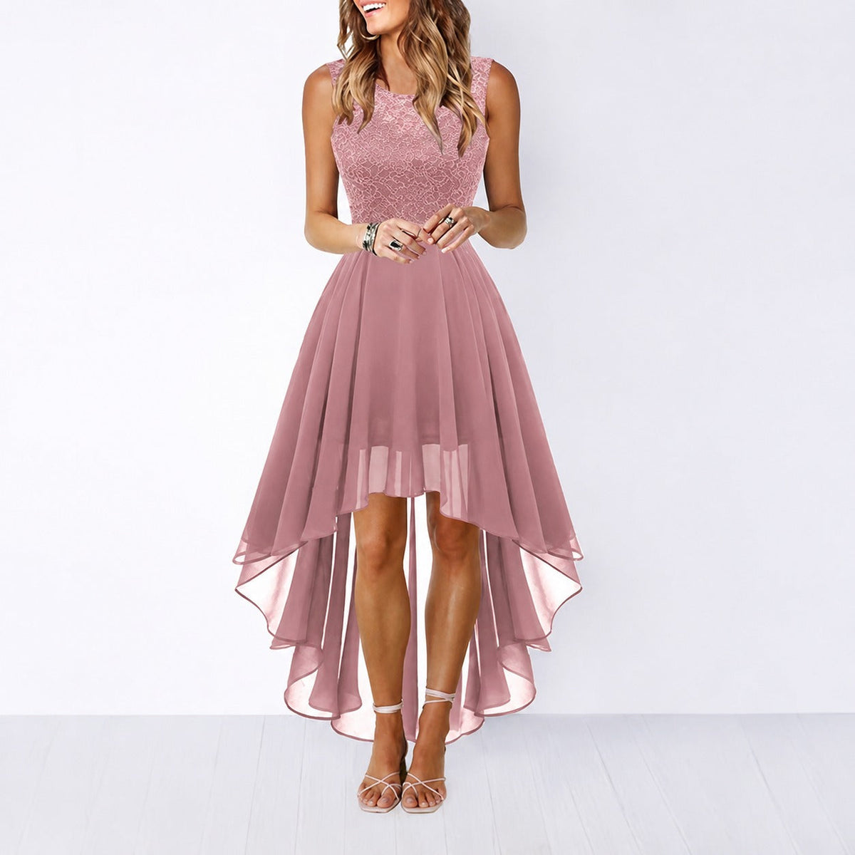 Airish - Ansprechendes asymmetrisches Kleid
