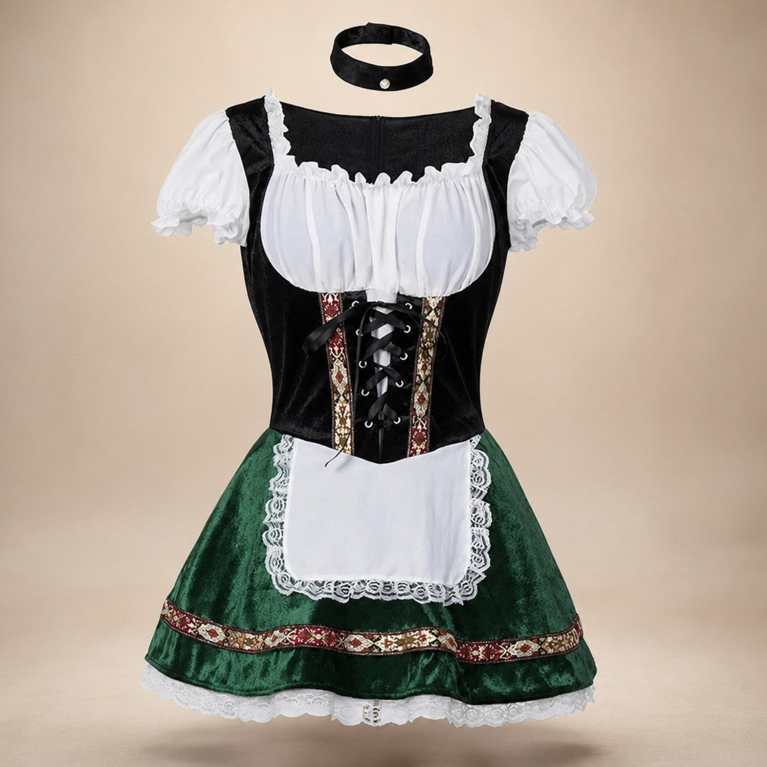Pauline - Modernes Dirndl für das Oktoberfest (Futter nicht enthalten)