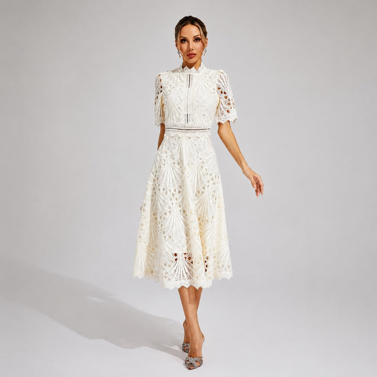Carmen - Klassisches Midikleid