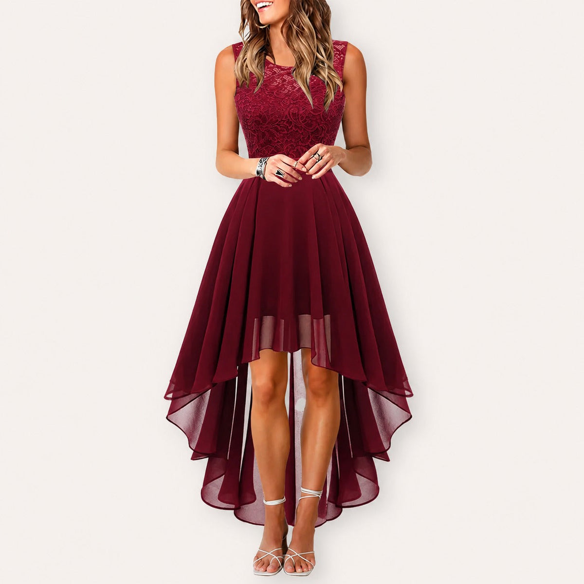 Airish - Ansprechendes asymmetrisches Kleid