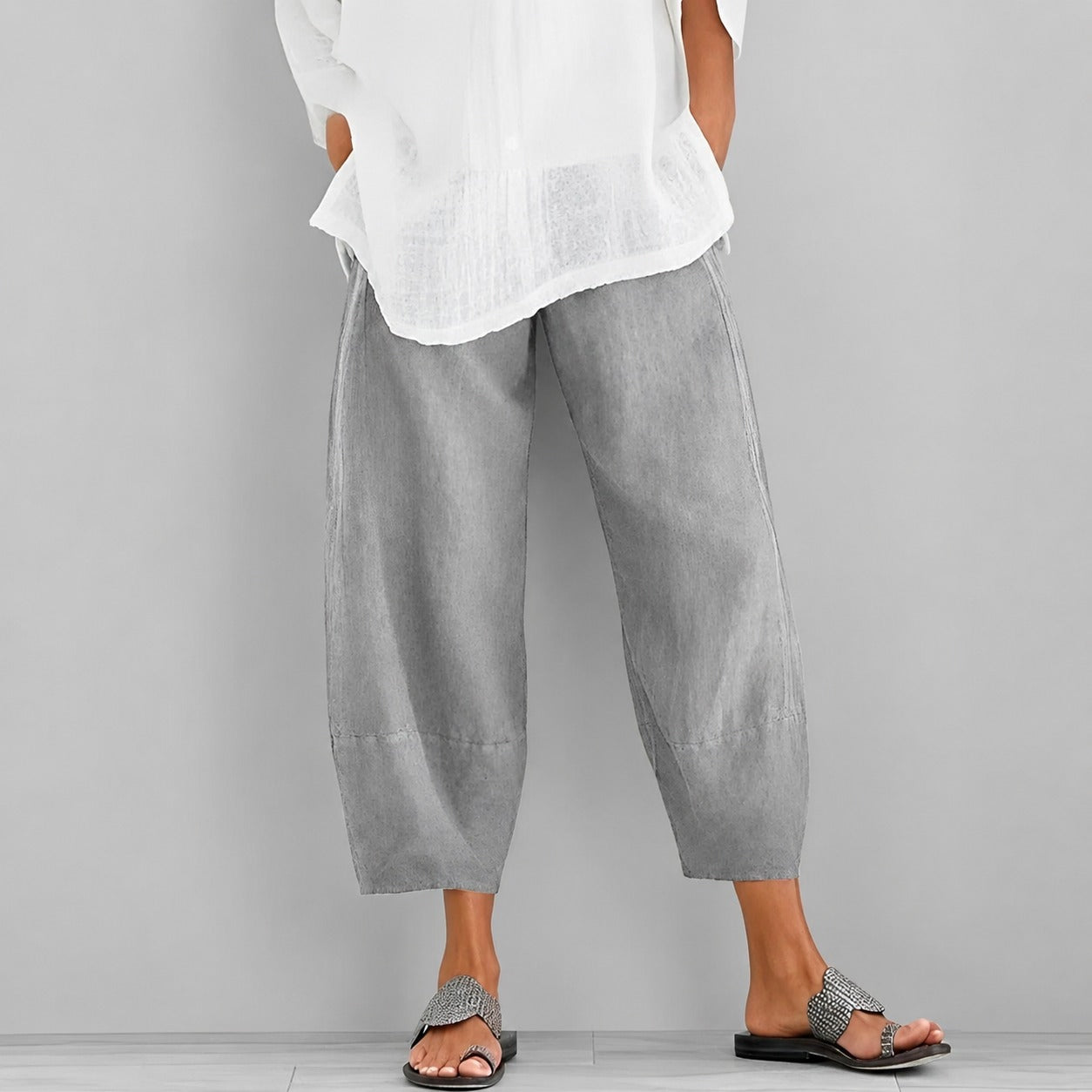 Alethea - Bequeme, lockere Hose für den Sommer