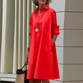 Alissa - Komfortables und legeres Damen-Midikleid