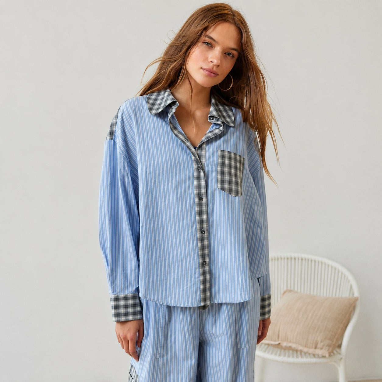 Elena - Gemütliches zweiteiliges Pyjama-Set