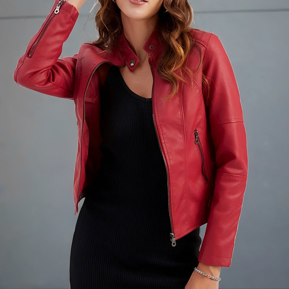 Everly - Modische Jacke mit Reißverschluss