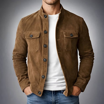 Gideon - Leichte Jacke mit Knopfleiste