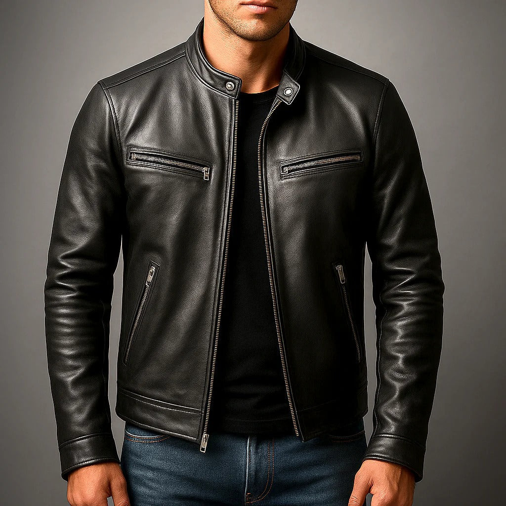 Harris - Klassische Motorradjacke