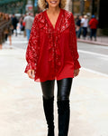 Katie - Stilvolle Bluse mit Volants