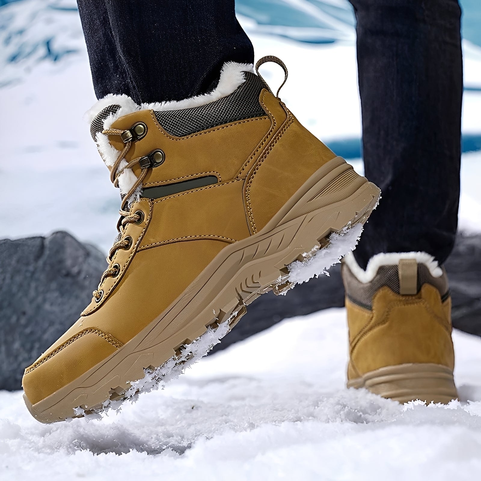 Franklin - Warme Winterstiefel für Herren, ideal für draußen