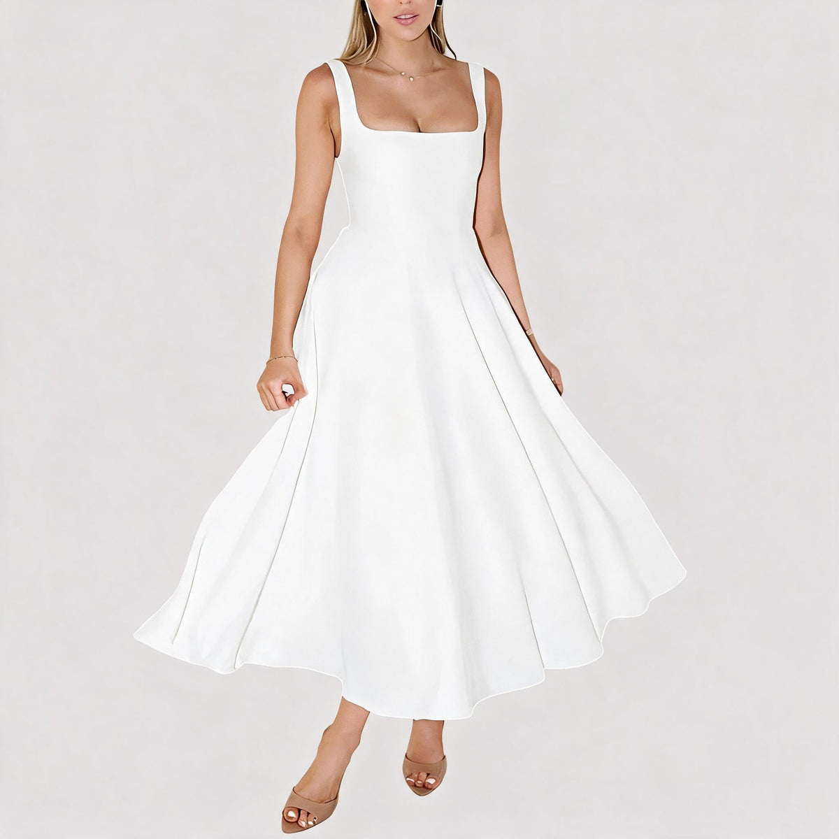 Blair - Einfaches Midikleid
