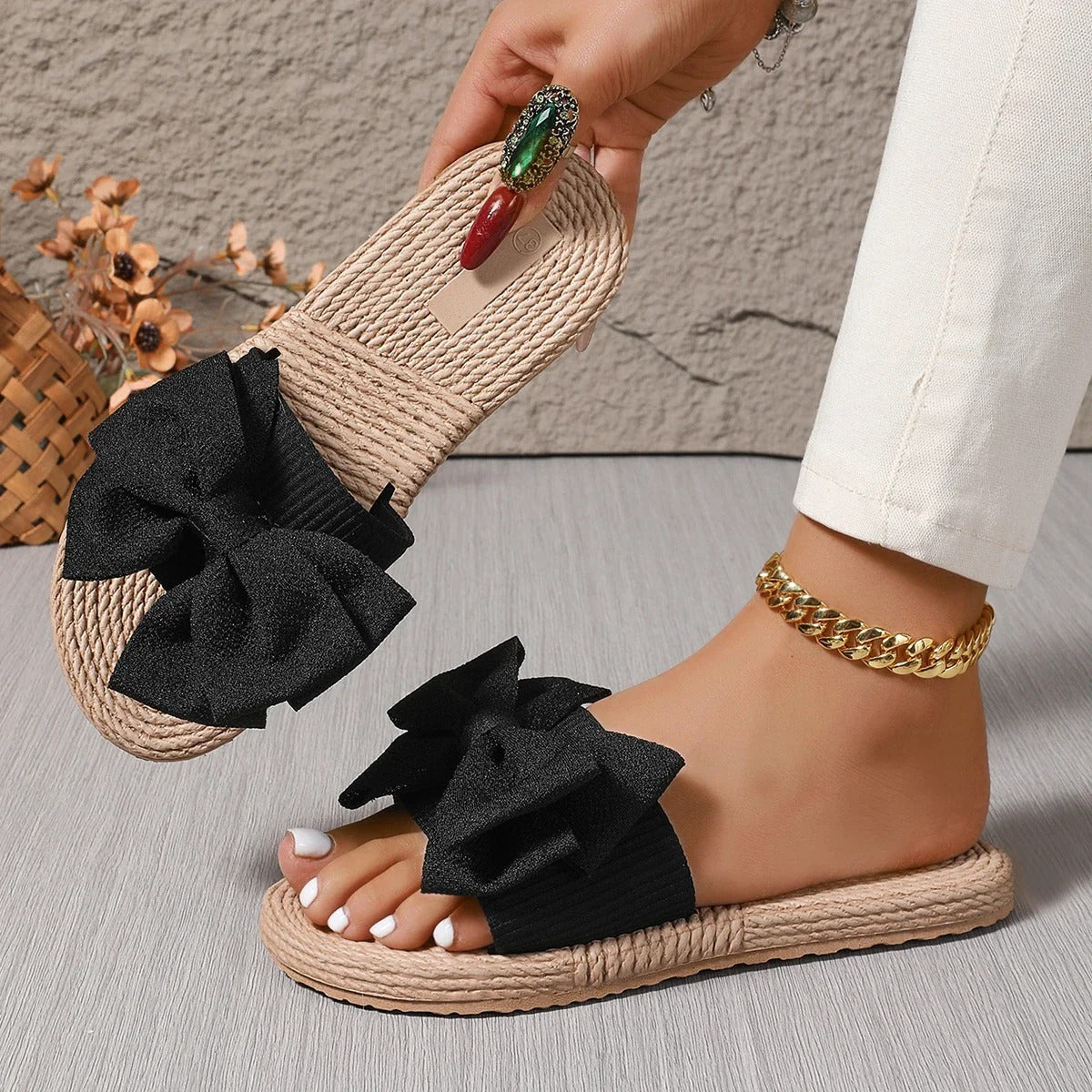 Cecil - Elegante Sandalen mit Schleifenakzent