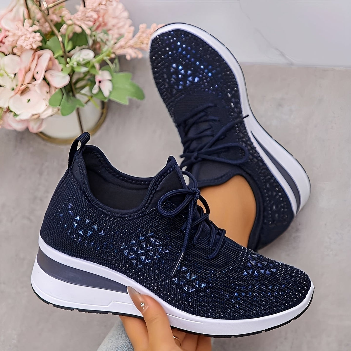 Brenda - Elegante Schuhe mit Keilabsatz