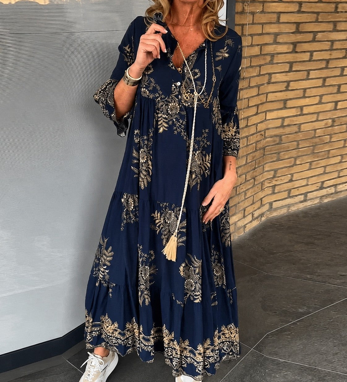 Janice - Entspanntes, zeitloses Kleid