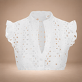 Alexa - Stilvolle Oktoberfestbluse mit offenem Stil