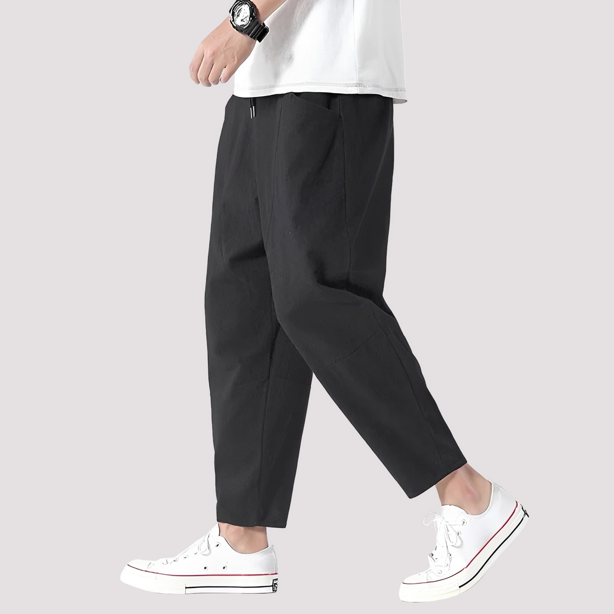 Hodges - Elegante, lässige kürzere Hose