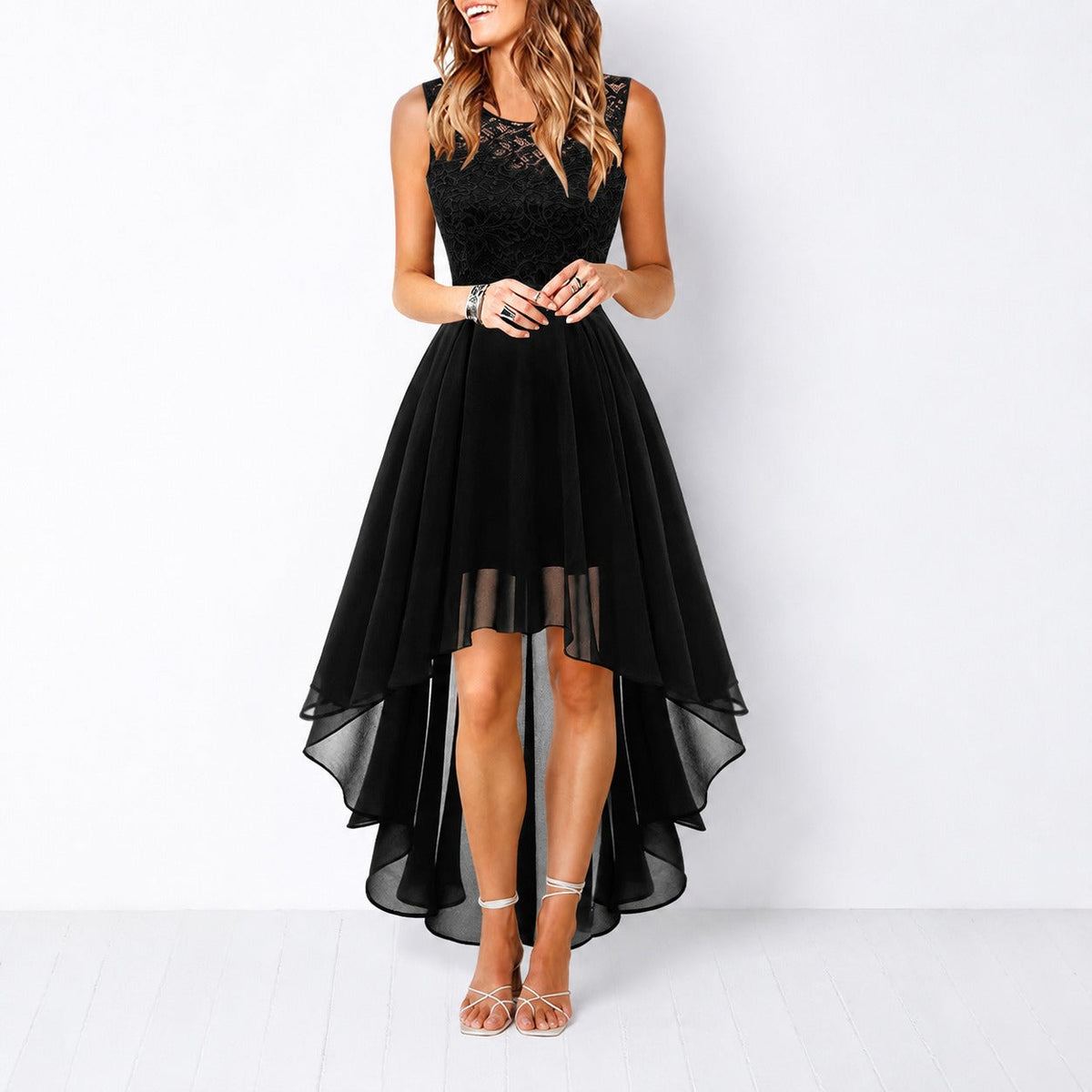 Airish - Ansprechendes asymmetrisches Kleid