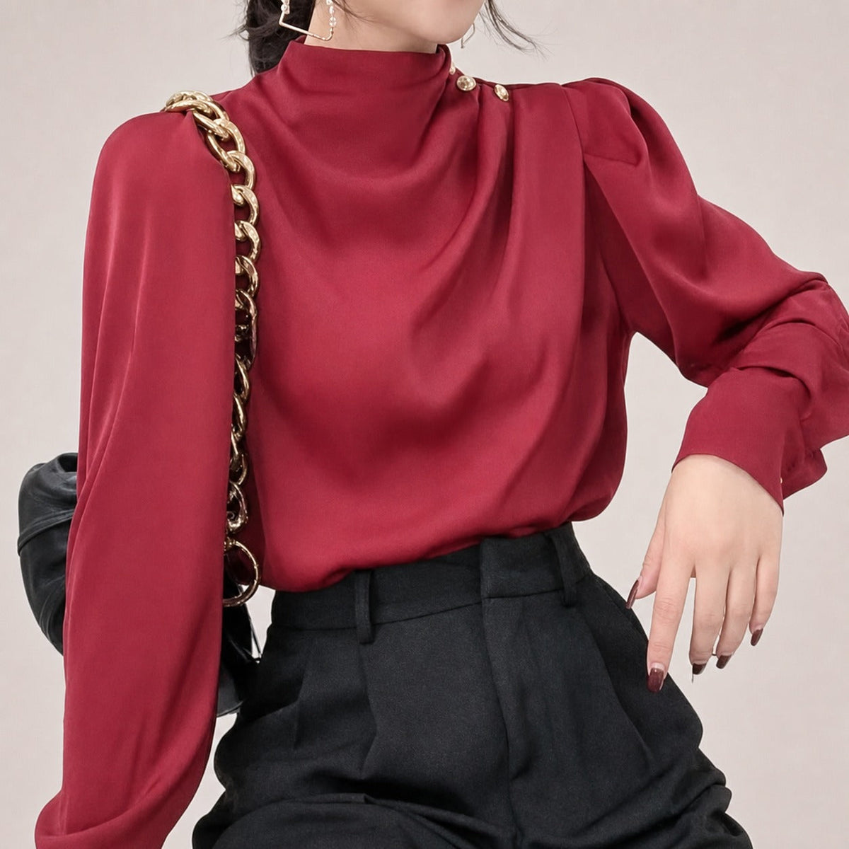 Susan - Schicke Bluse mit Bequemer Passform