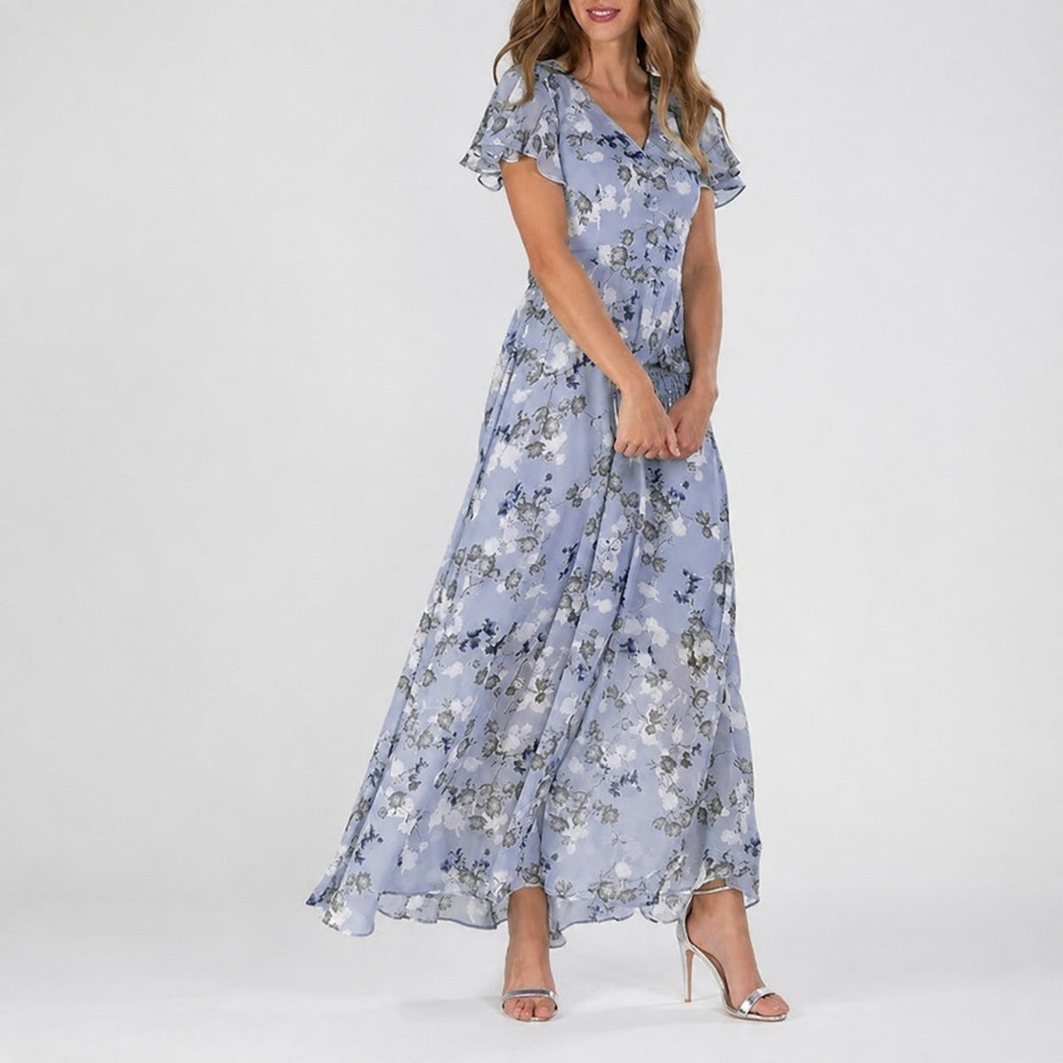 Lea - Ein vielseitiges Midikleid mit floralem Print für jede Gelegenheit