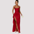 Hallie - Edles Maxikleid mit offenem Rücken
